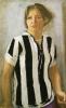 Самохвалов А.Н. Девушка в футболке. 1931-1932